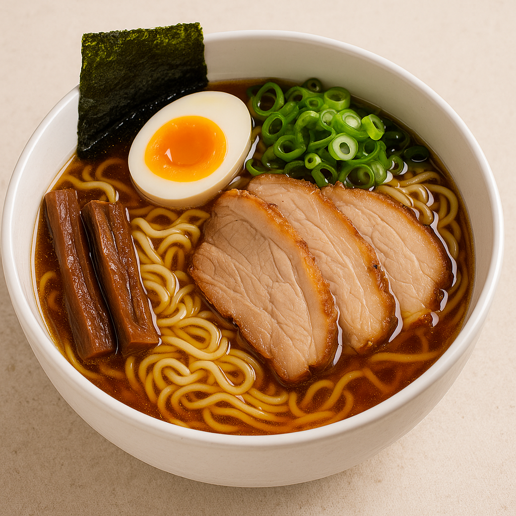Ramen Shoyu – Classic Soy Sauce Japanese Noodle Soup