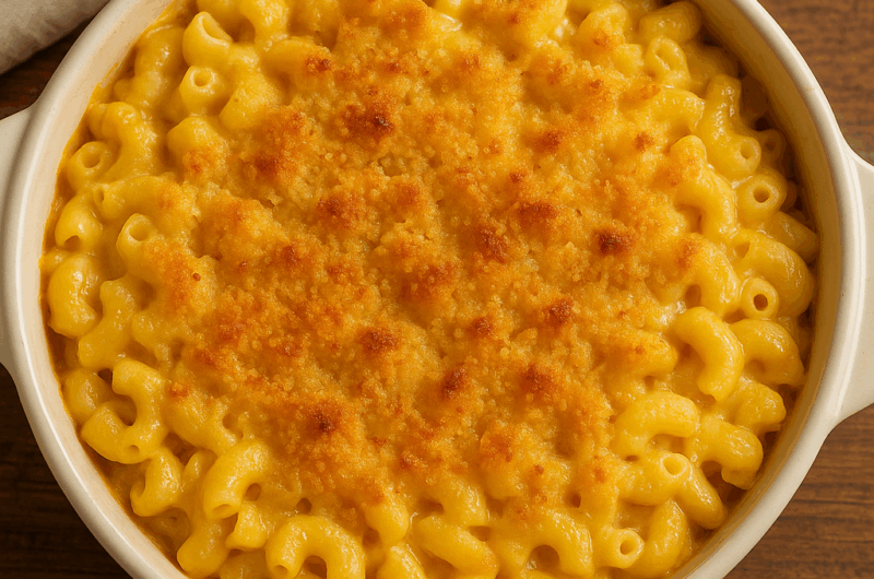 Mac and Cheese: Golden Baked Perfection